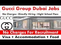Gucci Group Hiring Staff Now In Dubai Dubai Gucci Group Jobs 2023