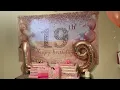 19th Birt ay Party Decor REVIEW Rose Gold Set for Girls