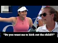 Emma Raducanu complains about a crying child in the crowd - Cincy Open Tennis 2025