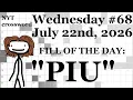 Wednesday 26 -