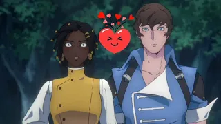 castlevania nocturne season 2 but its just richter and annette having their anime romance