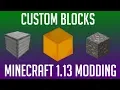 Minecraft Modding Tutorial for MC 1 14 3 - Basic Blocks