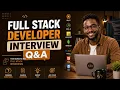 Full Stack Developer Interview Q A Test Your Frontend Backend APIs Database Skills Uplatz