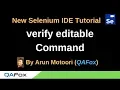 New Selenium IDE - Part 43