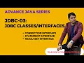 JDBC-03 JDBC Advanced Java Tutorial in Hindi