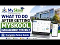 Complete Setup Guide After Getting the School Management Software