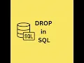Delete VS Drop VS Truncate in SQL