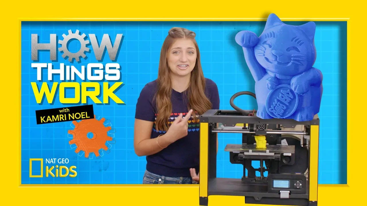 How 3D Printers Work | How Things Work with Kamri Noel