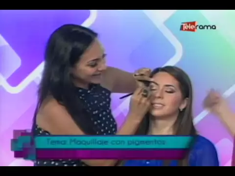 Maquillaje con pigmentos