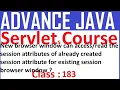 183 New browser window can access session attributes of already created session attribute for existi