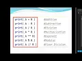 Operators Strings and comments in Python 6