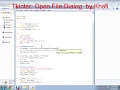 Open File Dialog Demo