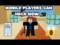 MOBILE Players Can HACK NOW Roblox Bedwars