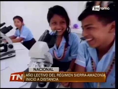Año lectivo del régimen Sierra-Amazonía inició a distancia
