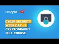 Cyber Security Week Day - 1 Cryptography Full Course Cryptography Network Security Simplilearn