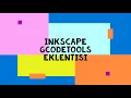 Inkscape Gcodetools extensions