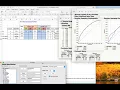 Comparing models using a template