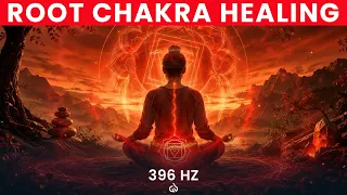 Root Chakra Healing (396 Hz): Release Fear, Anxiety & Negative Energy, Grounding Frequency