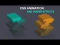 CSS Animation Hover Effects Isometric Design Using Html CSS Easy Editing Tutorial