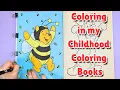 Coloring in VINTAGE Coloring Books Winnie the Pooh