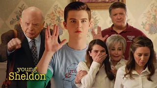 Major Moments of Season 7 Part 2 Young Sheldon Compilation