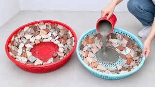 Amazing Idea // Artwork from cement at home // Creative From Cement