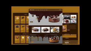 How To Make Responsive Cake Website Using HTML CSS BOOTSTRAP