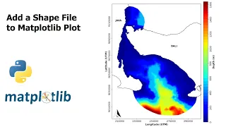How to Add a Shape File shp into Matplotlib Plot in Python