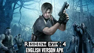 residental evil 4 english verson apk mobile edition no psp with proof hd gameplay