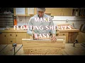 DIY Floating Shelves Sheppard Brackets