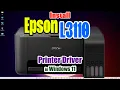 How to Download Install Epson L3110 Printer Driver in Windows 11 PC or Laptop