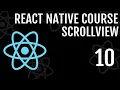 ScrollViews In React Native React Native Course