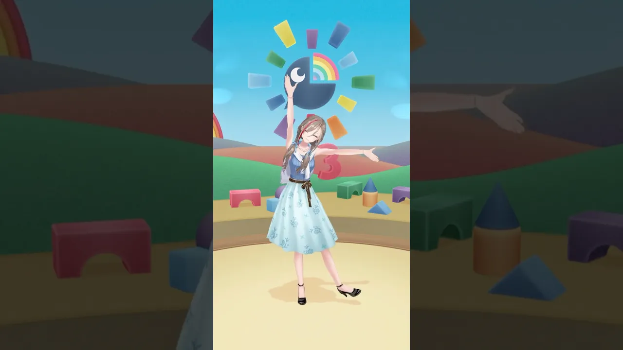 🌈 #にじさんじ体操第一 #踊ってみた #shorts #vtuber #にじさんじ #来栖夏芽