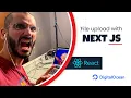 Upload files using NextJS and Digital Ocean Spaces AWS S3