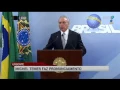 Download Lagu Pronunciamento de Michel Temer - Assista a íntegra