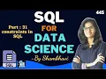 SQL for data science Part 31 Constarints in SQL l sql for beginner sql queries