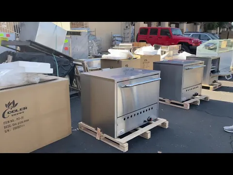 Download MP3 Natural Gas Pizza Deck Oven Single Deck Pizza Oven, Gas, Countertop