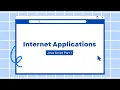 Internet Applications Chapter 2 Java Script Part 1