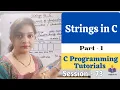 C-73 - Strings in C -1