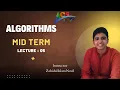 Algorithms Midterm Lecture 05 Topic Greedy Coin Change Fractional Knapsack Huffman Encoding