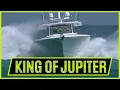KING OF JUPITER SMASHES BIG WAVES ROUGH INLETS Boats at Jupiter Inlet