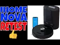 iHome AutoVac NOVA Robot Vacuum WITH Self Empty Bin - First Run REDO