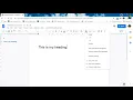 Introduction to GoogleDocs