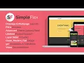SimpleFlex - Flat One Page WordPress Theme Themeforest Website Templates and Themes