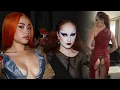 Chappell Roan and Ice Spice Have Matching Wardrobe Malfunctions