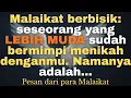 Download Lagu Malaikat berbisik: seseorang yang LEBIH MUDA sudah bermimpi menikah denganmu. Namanya adalah...