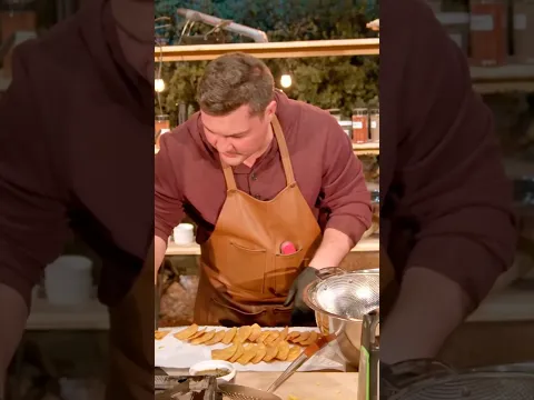 Making “Squesho” with @alfrugoniofc on @FoodNetwork Pitmasters.
