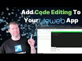 Add Code Editing To Your Weweb App with Monaco