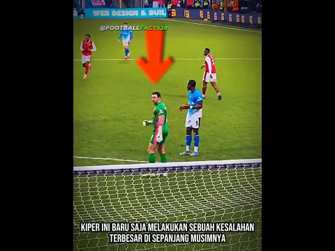 Kiper ini melakukan sebuah kesalahan terbesar untuk timnya 😱
