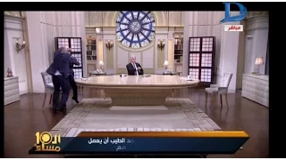 أحمد شوبير يضرب أحمد الطيب على الهواء  أحمد شوبير يضرب أحمد الطيب على الهواء